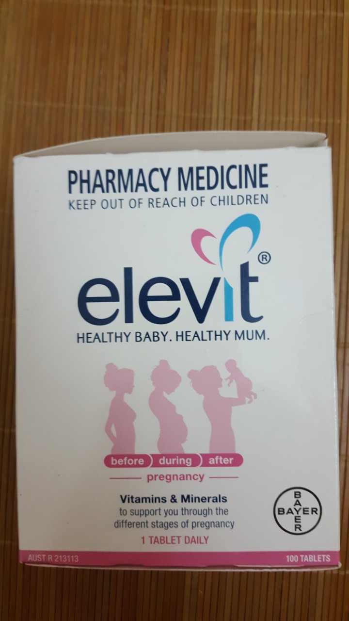 Vitamin tổng hợp Elevit cho bà bầu ( Hàng xách tay Úc)