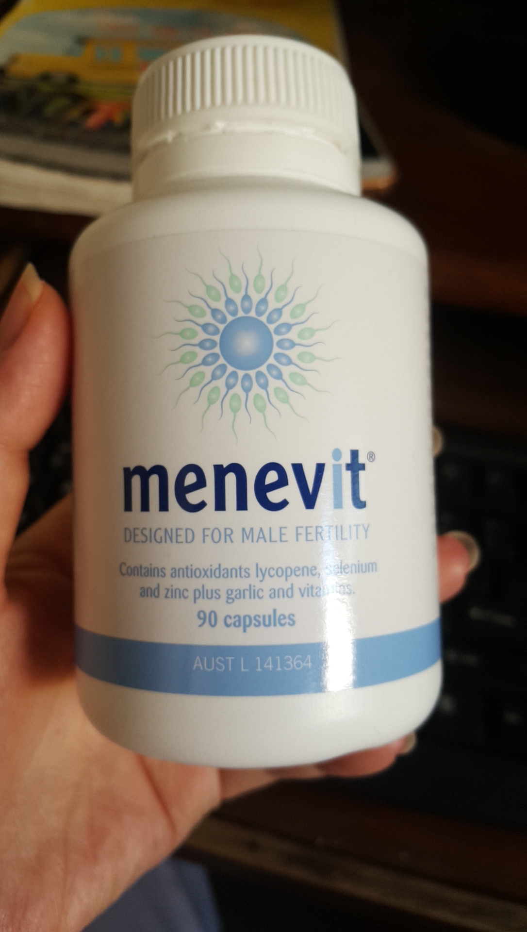 Vitamin tổng hợp cho nam giới Menevit 90 viên